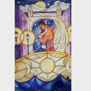 New Fairyloot Daughter Of Smoke And Bone Tapestry Wall Hanging Sept 2021 Karou